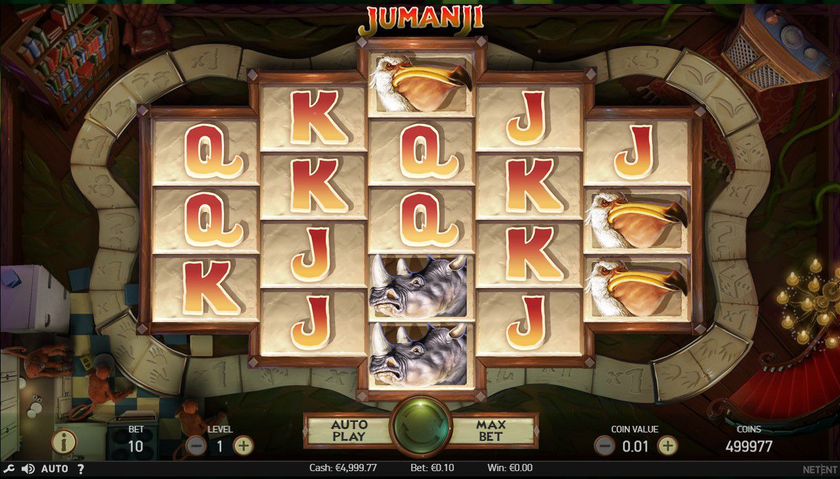 Игровой автомат JUMANJI от NetEn