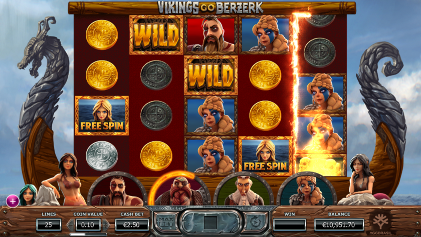  Vikings Go Berzerk от Yggdrasil 