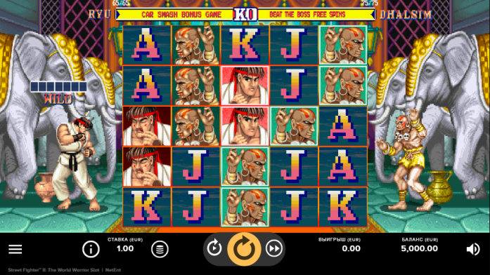 Игровой автомат Street Fighter 2